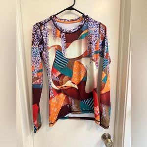 InknBurn Japanese Crane long sleeve shirt size XS